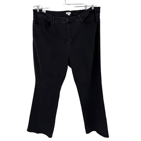 Good American GCLB900BT Good Classic Bootcut Jeans black size 30 - Picture 1 of 6